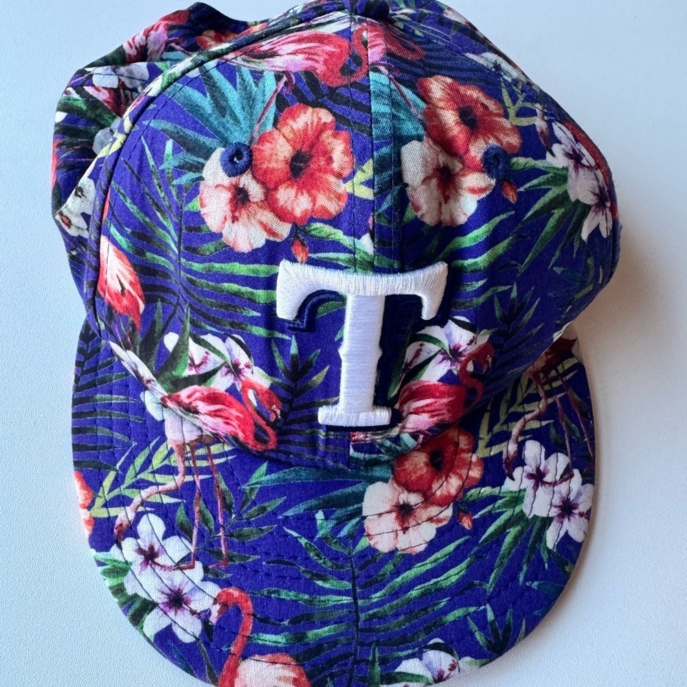 New Era Texas Rangers Floral 9FIFTY Snapback Hat